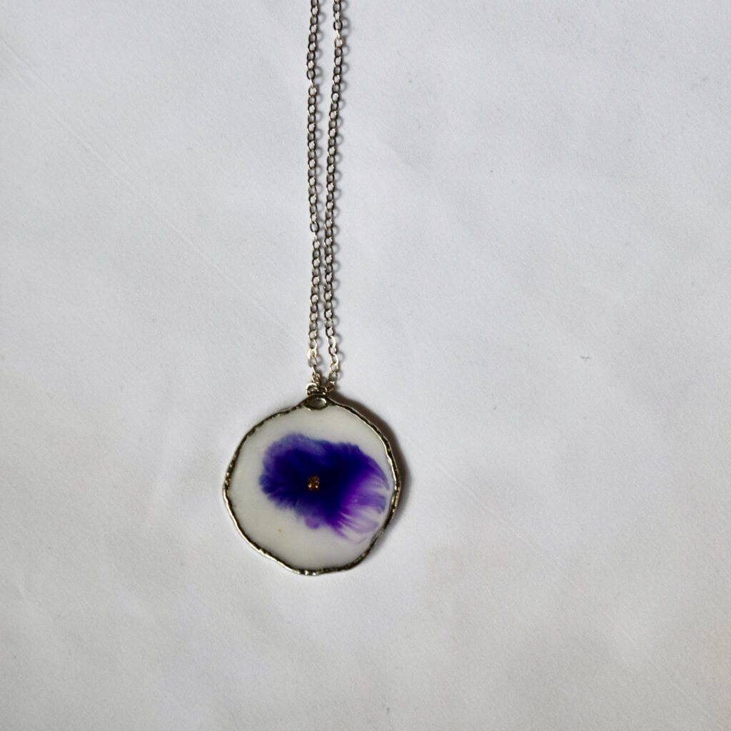 Resin necklace