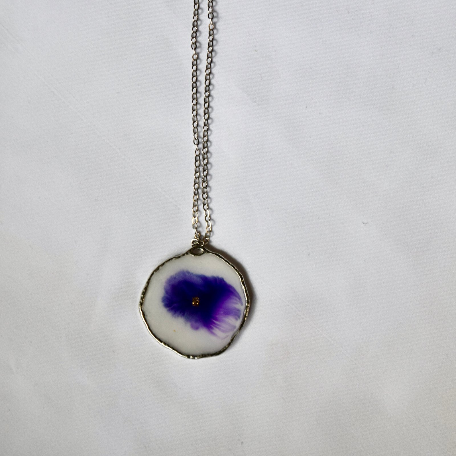 Resin necklace